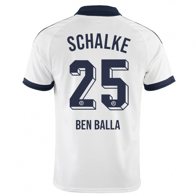 Danxen Femme Maillot Yassin Ben Balla #25 Noir Blanc Tenues Extérieur 2026/27 T-Shirt
