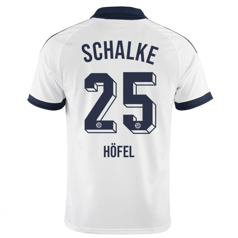 Danxen Femme Maillot Luca Höfel #25 Noir Blanc Tenues Extérieur 2026/27 T-Shirt