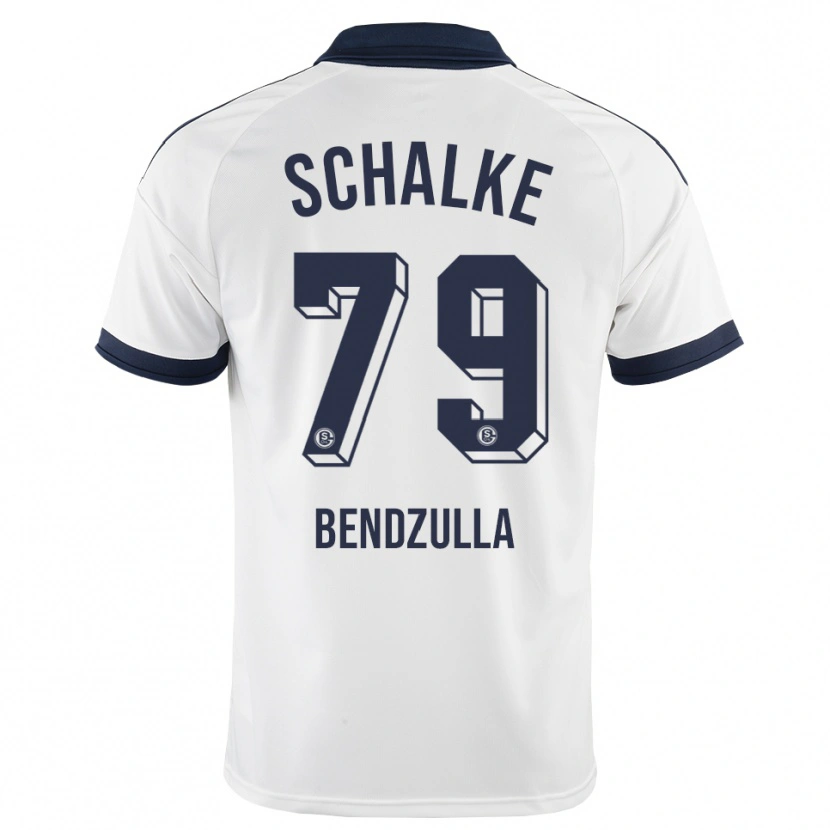 Danxen Femme Maillot Leonie Bendzulla #79 Noir Blanc Tenues Extérieur 2026/27 T-Shirt