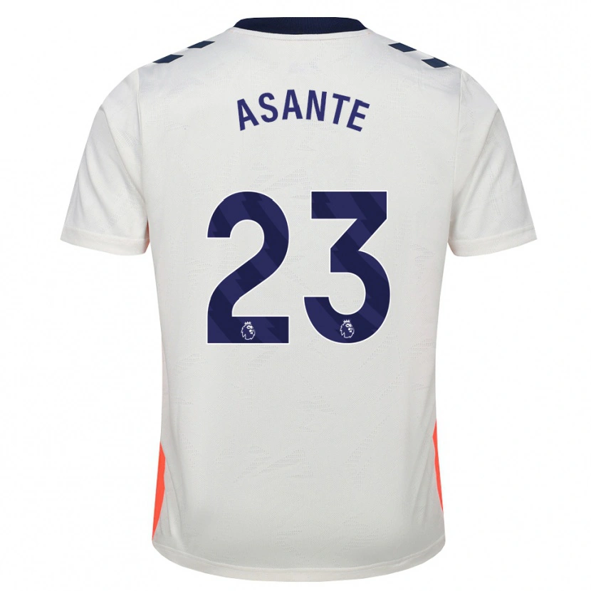 Danxen Femme Maillot Brandon Thomas-Asante #23 Blanc Orange Bleu Royal Tenues Extérieur 2026/27 T-Shirt