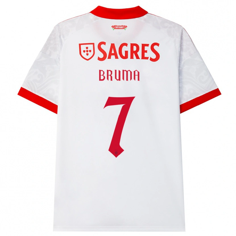 Danxen Femme Maillot Bruma #7 Blanc Rouge Jaune Tenues Extérieur 2026/27 T-Shirt