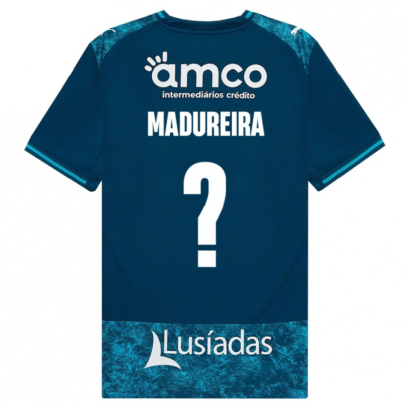 Danxen Femme Maillot João Madureira #0 Darkslategray Mediumturquoise Tenues Extérieur 2026/27 T-Shirt
