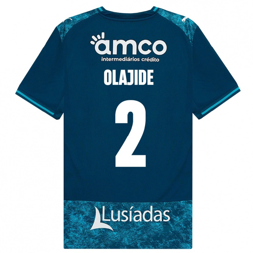 Danxen Femme Maillot Mustapha Olajide #2 Darkslategray Mediumturquoise Tenues Extérieur 2026/27 T-Shirt