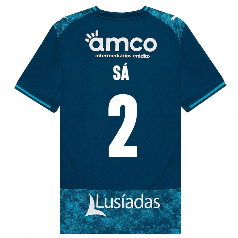 Danxen Femme Maillot Henrique Sá #2 Darkslategray Mediumturquoise Tenues Extérieur 2026/27 T-Shirt
