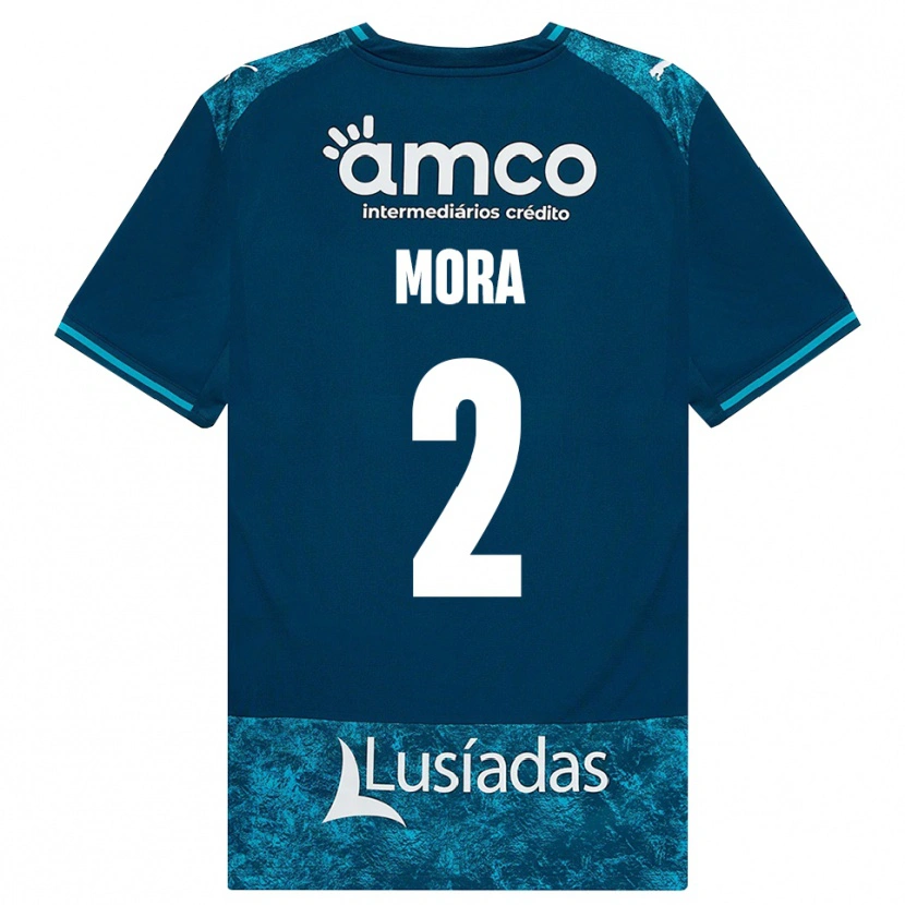 Danxen Femme Maillot Ziad Mora #2 Darkslategray Mediumturquoise Tenues Extérieur 2026/27 T-Shirt