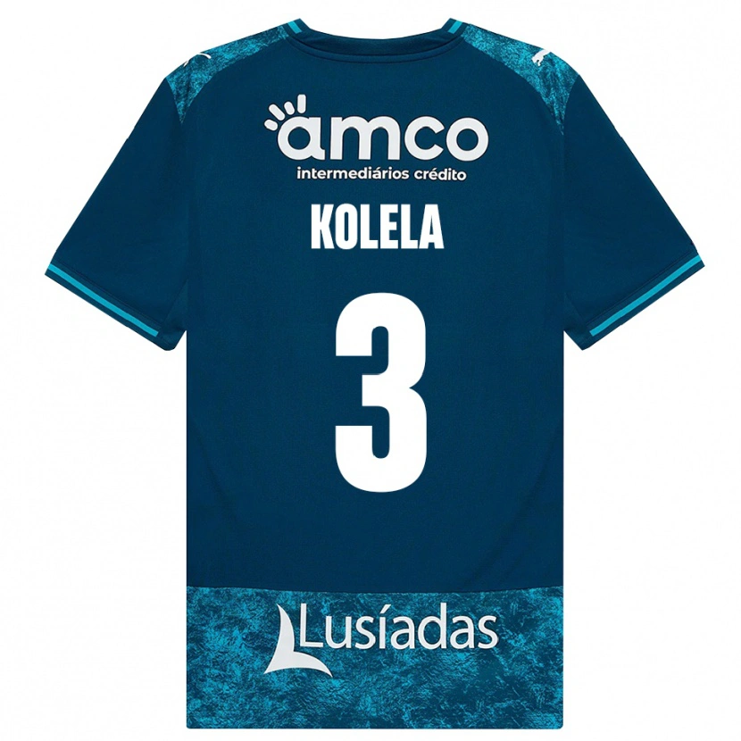 Danxen Femme Maillot Kyllian Kolela #3 Darkslategray Mediumturquoise Tenues Extérieur 2026/27 T-Shirt