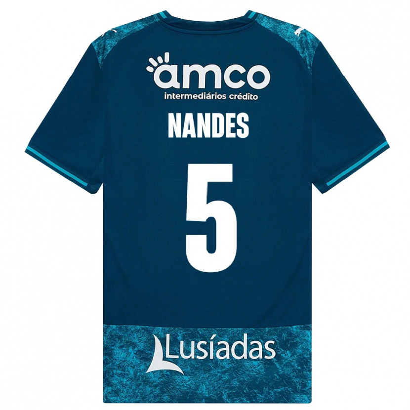 Danxen Femme Maillot Nandes #5 Darkslategray Mediumturquoise Tenues Extérieur 2026/27 T-Shirt