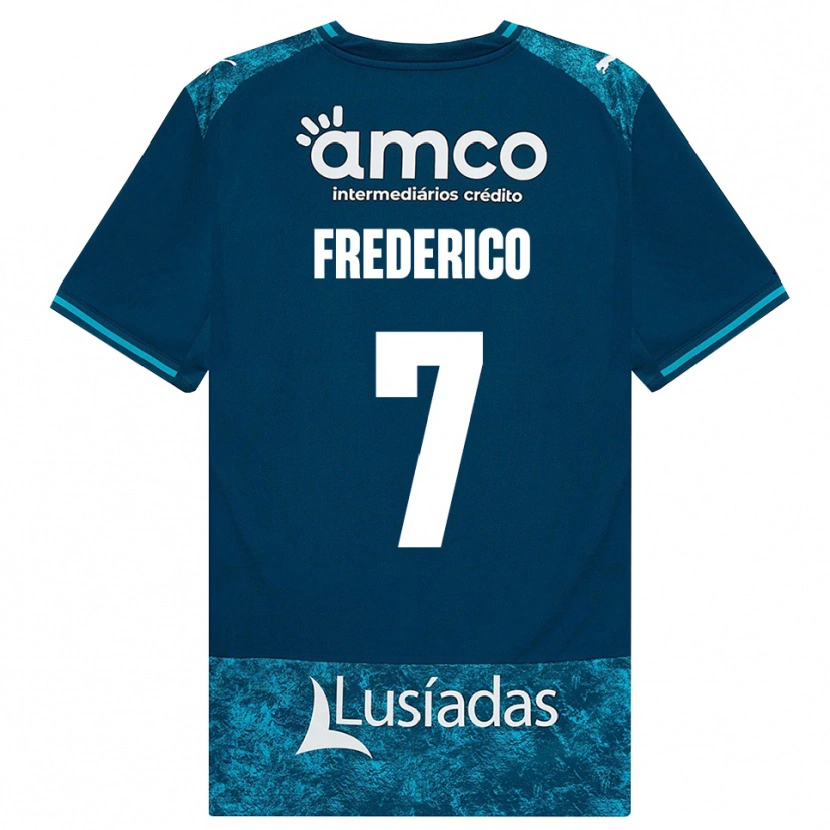 Danxen Femme Maillot Frederico Silva #7 Darkslategray Mediumturquoise Tenues Extérieur 2026/27 T-Shirt