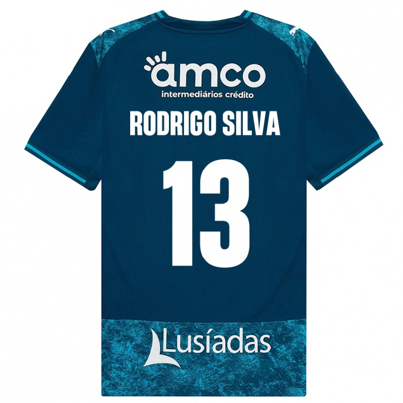 Danxen Femme Maillot Rodrigo Silva #13 Darkslategray Mediumturquoise Tenues Extérieur 2026/27 T-Shirt