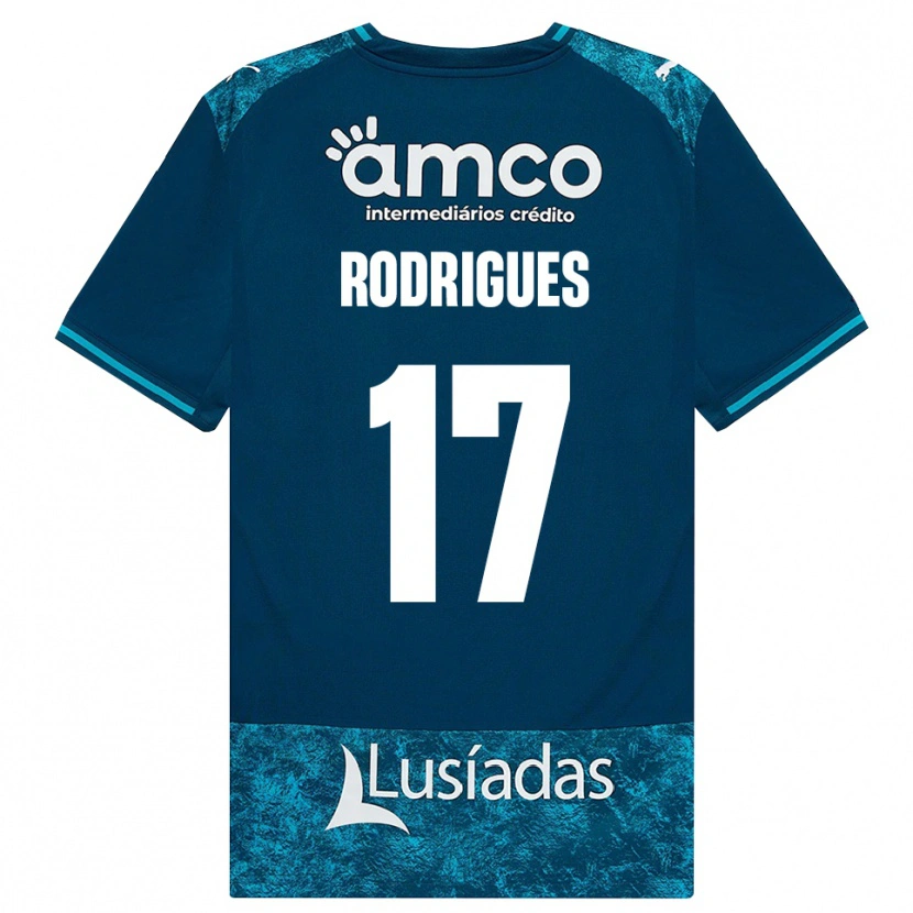 Danxen Femme Maillot Tânia Rodrigues #17 Darkslategray Mediumturquoise Tenues Extérieur 2026/27 T-Shirt