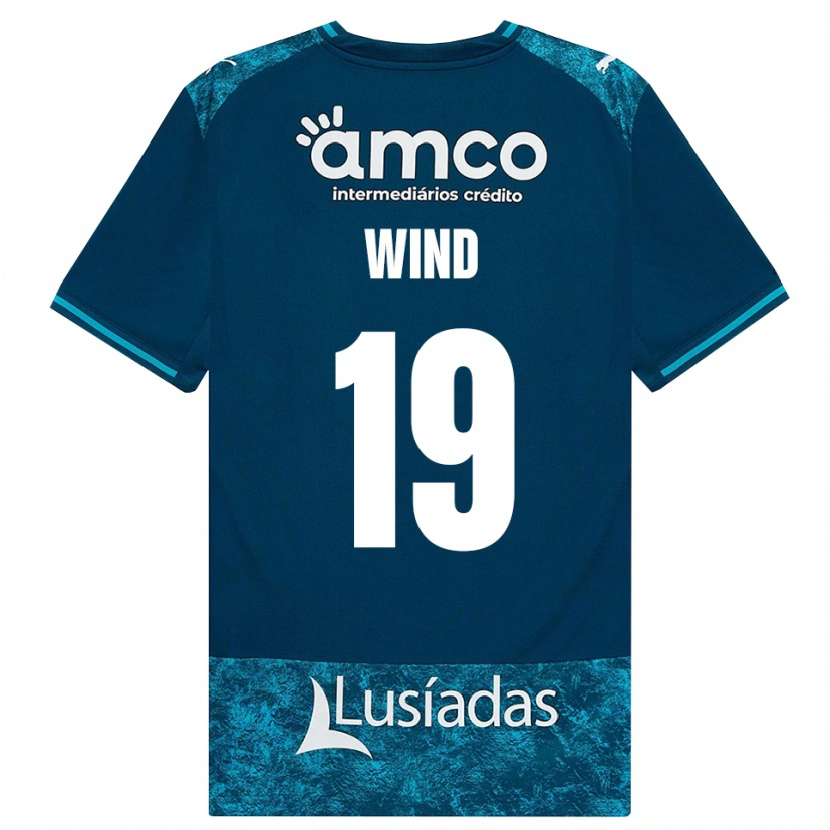 Danxen Femme Maillot Jonas Wind #19 Darkslategray Mediumturquoise Tenues Extérieur 2026/27 T-Shirt