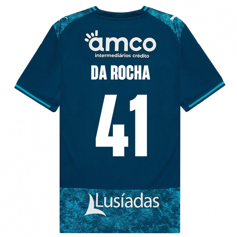 Danxen Femme Maillot Yanis Da Rocha #41 Darkslategray Mediumturquoise Tenues Extérieur 2026/27 T-Shirt