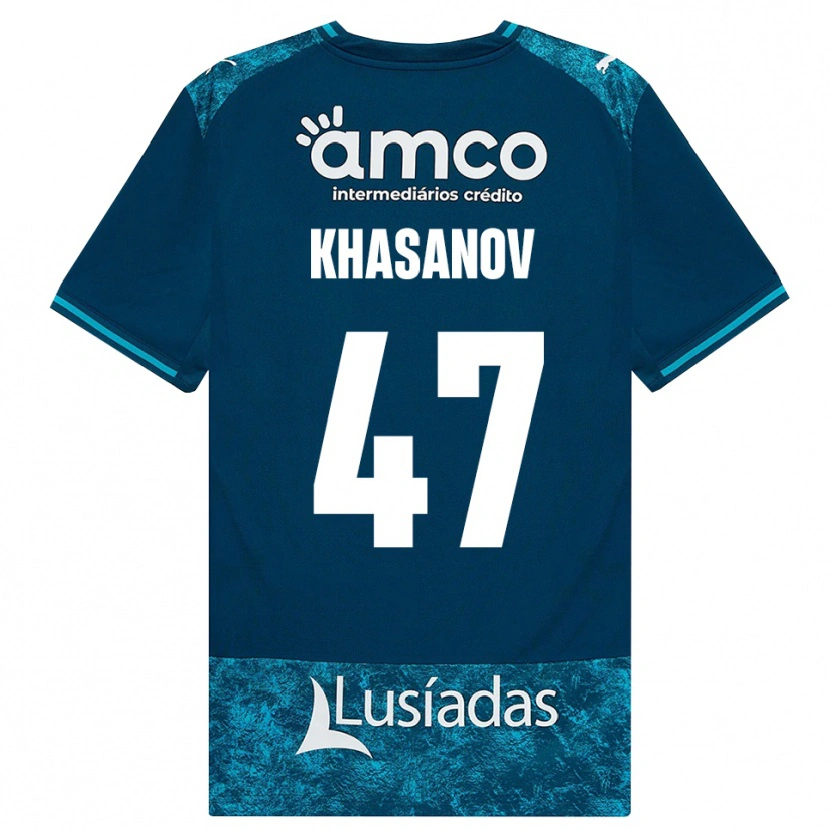 Danxen Femme Maillot Sadriddin Khasanov #47 Darkslategray Mediumturquoise Tenues Extérieur 2026/27 T-Shirt