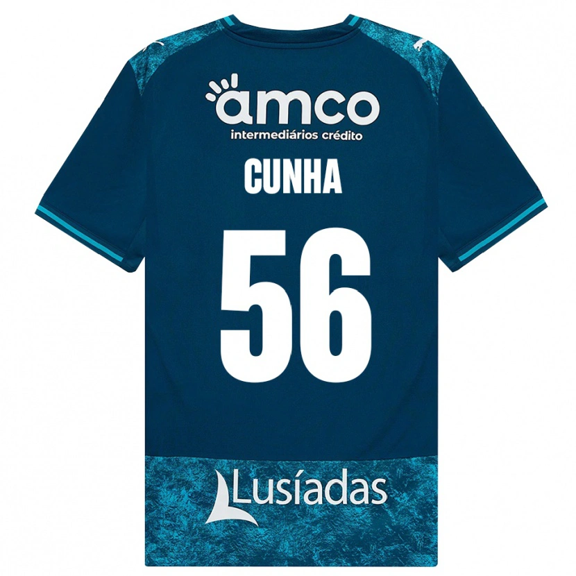 Danxen Femme Maillot Romário Cunha #56 Darkslategray Mediumturquoise Tenues Extérieur 2026/27 T-Shirt