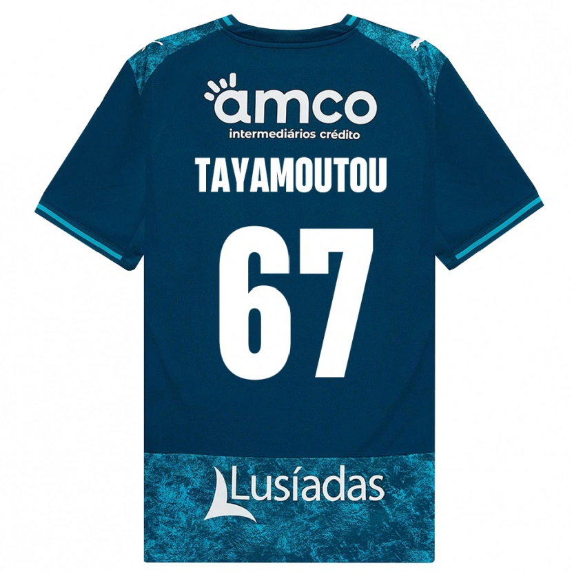 Danxen Femme Maillot Enzo Tayamoutou #67 Darkslategray Mediumturquoise Tenues Extérieur 2026/27 T-Shirt