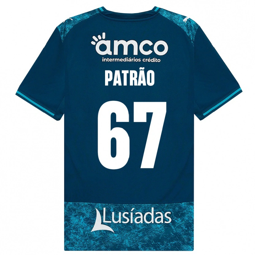 Danxen Femme Maillot Afonso Patrão #67 Darkslategray Mediumturquoise Tenues Extérieur 2026/27 T-Shirt