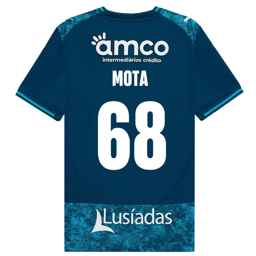 Danxen Femme Maillot Edgar Mota #68 Darkslategray Mediumturquoise Tenues Extérieur 2026/27 T-Shirt