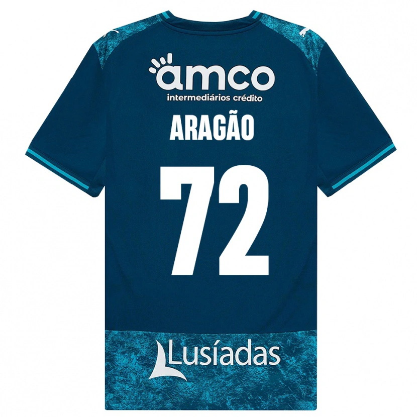 Danxen Femme Maillot João Aragão #72 Darkslategray Mediumturquoise Tenues Extérieur 2026/27 T-Shirt