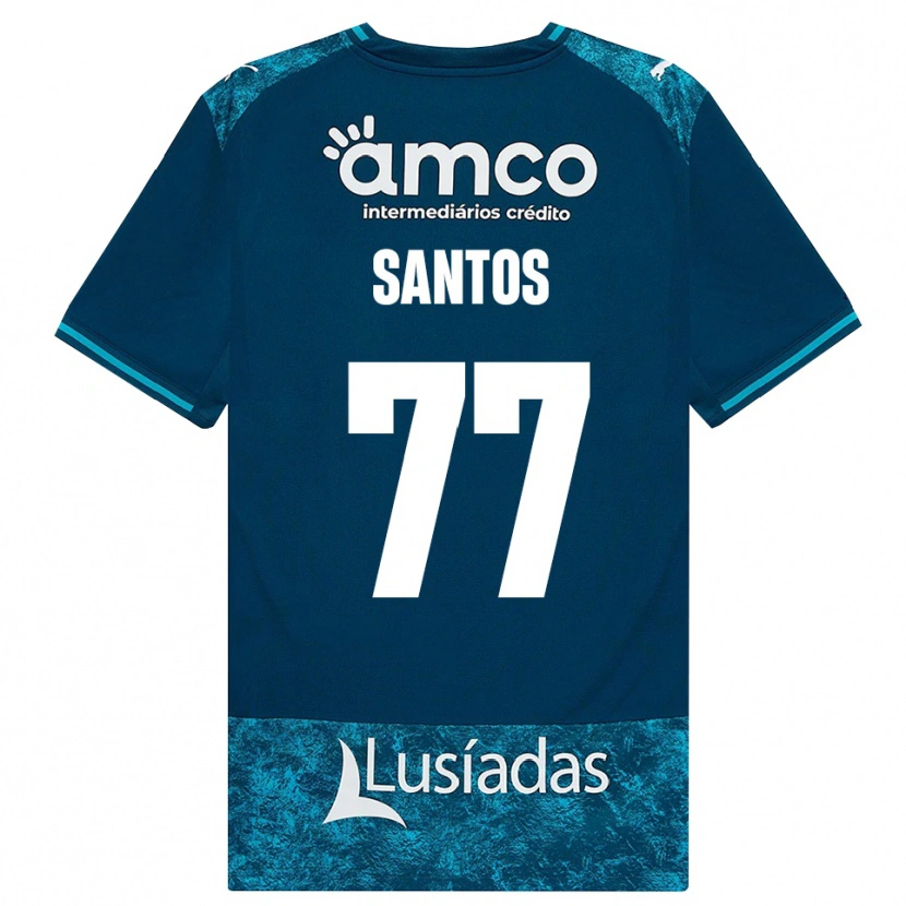 Danxen Femme Maillot Edu Santos #77 Darkslategray Mediumturquoise Tenues Extérieur 2026/27 T-Shirt