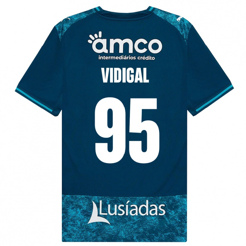 Danxen Femme Maillot Sandro Vidigal #95 Darkslategray Mediumturquoise Tenues Extérieur 2026/27 T-Shirt