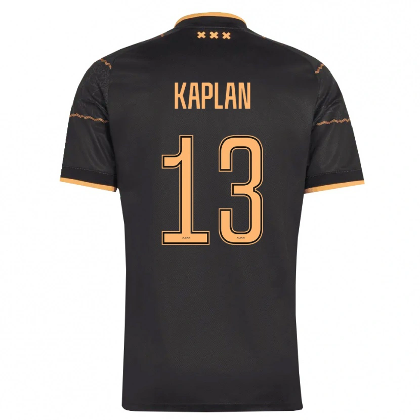 Danxen Femme Maillot Ahmetcan Kaplan #13 Noir Orange Tenues Extérieur 2026/27 T-Shirt