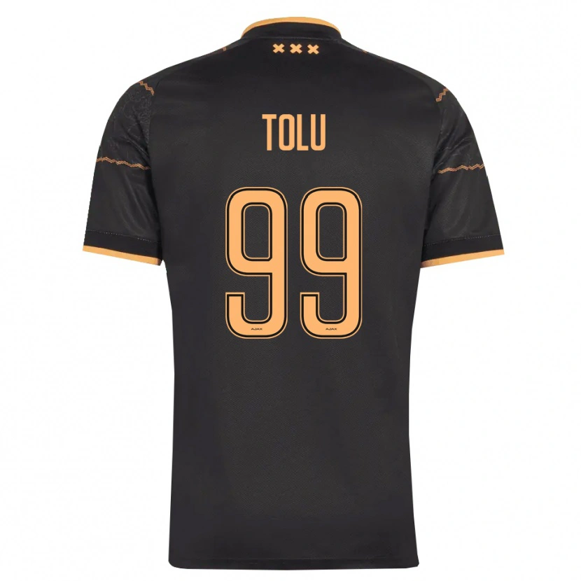 Danxen Femme Maillot Tolu Arokodare #99 Noir Orange Tenues Extérieur 2026/27 T-Shirt