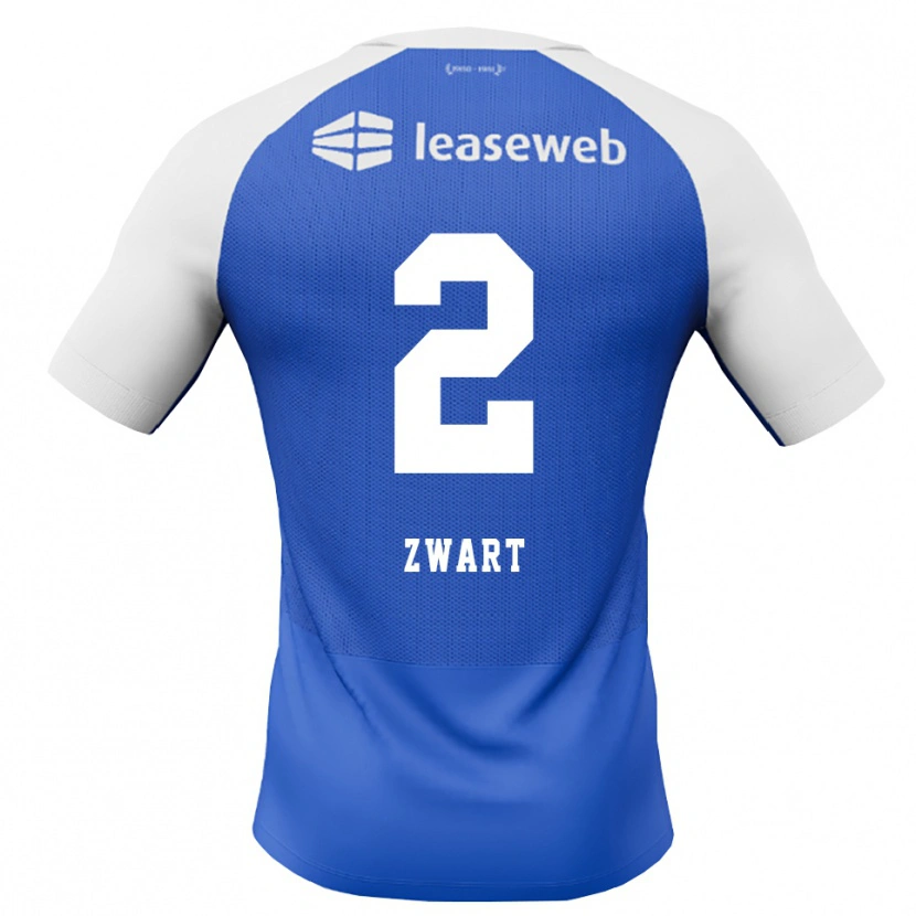 Danxen Femme Maillot Jesper Zwart #2 Dodgerblue Rouge Blanc Tenues Extérieur 2026/27 T-Shirt