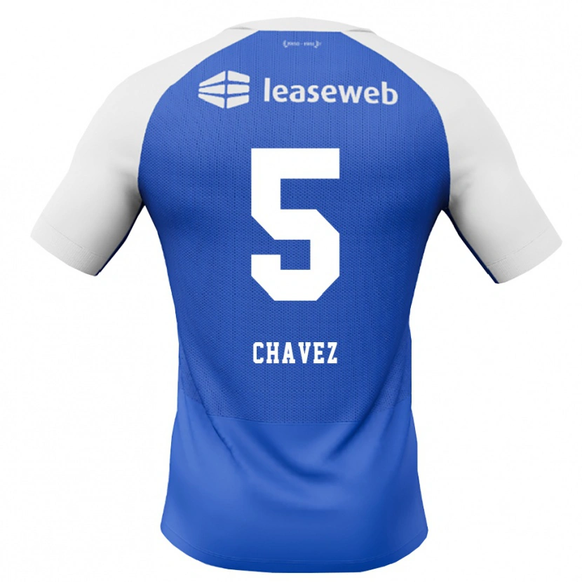 Danxen Femme Maillot Mateo Chávez #5 Dodgerblue Rouge Blanc Tenues Extérieur 2026/27 T-Shirt