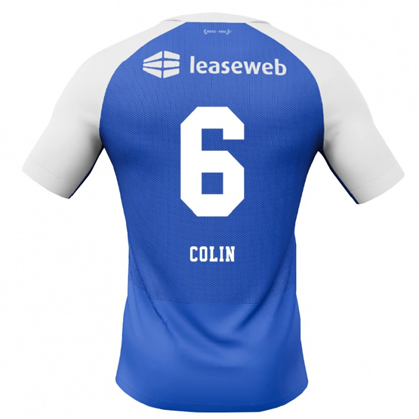 Danxen Femme Maillot Isa Colin #6 Dodgerblue Rouge Blanc Tenues Extérieur 2026/27 T-Shirt