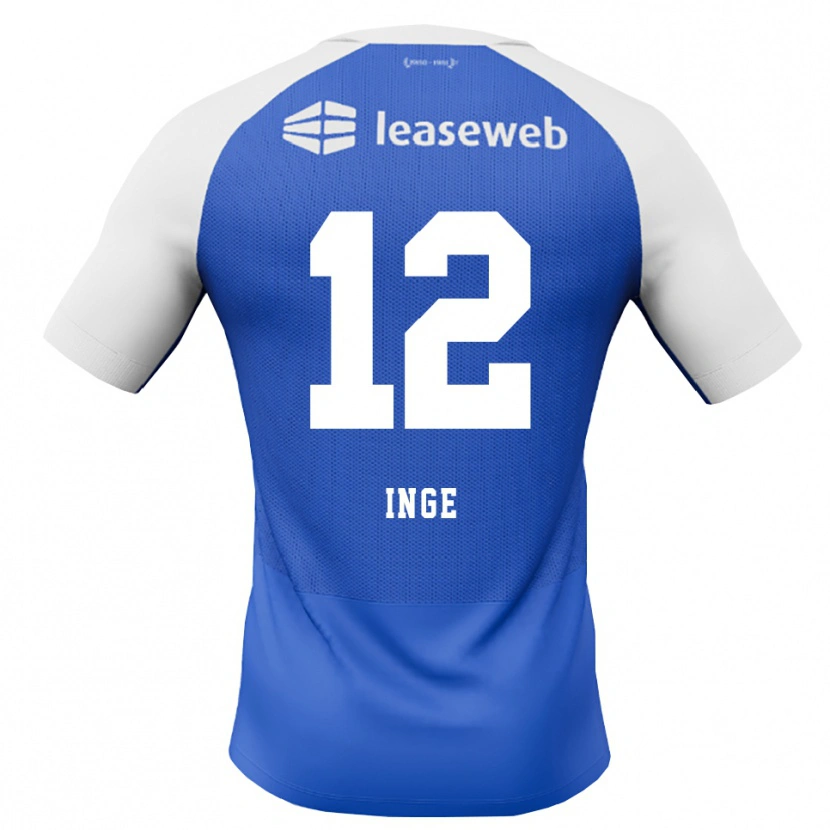 Danxen Femme Maillot Kiani Inge #12 Dodgerblue Rouge Blanc Tenues Extérieur 2026/27 T-Shirt