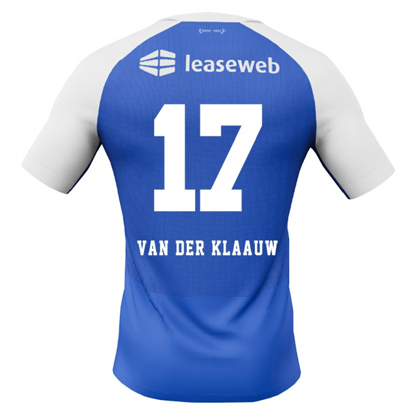 Danxen Femme Maillot Deacon Van Der Klaauw #17 Dodgerblue Rouge Blanc Tenues Extérieur 2026/27 T-Shirt