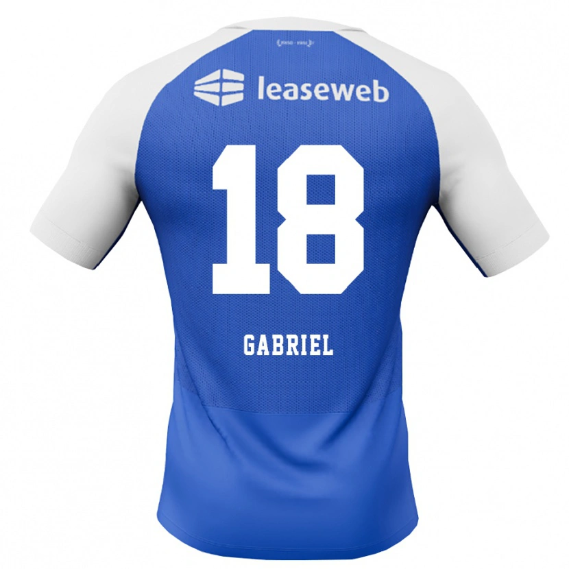 Danxen Femme Maillot Gabriel Jongens #18 Dodgerblue Rouge Blanc Tenues Extérieur 2026/27 T-Shirt
