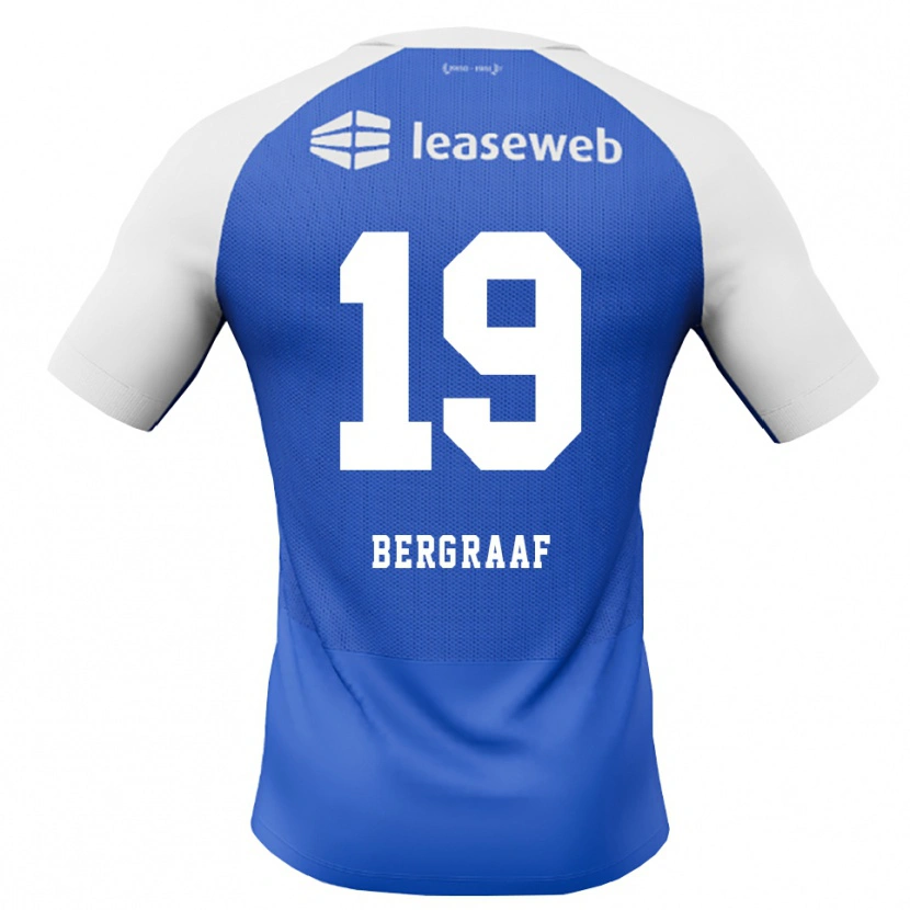 Danxen Femme Maillot Jerolldino Bergraaf #19 Dodgerblue Rouge Blanc Tenues Extérieur 2026/27 T-Shirt
