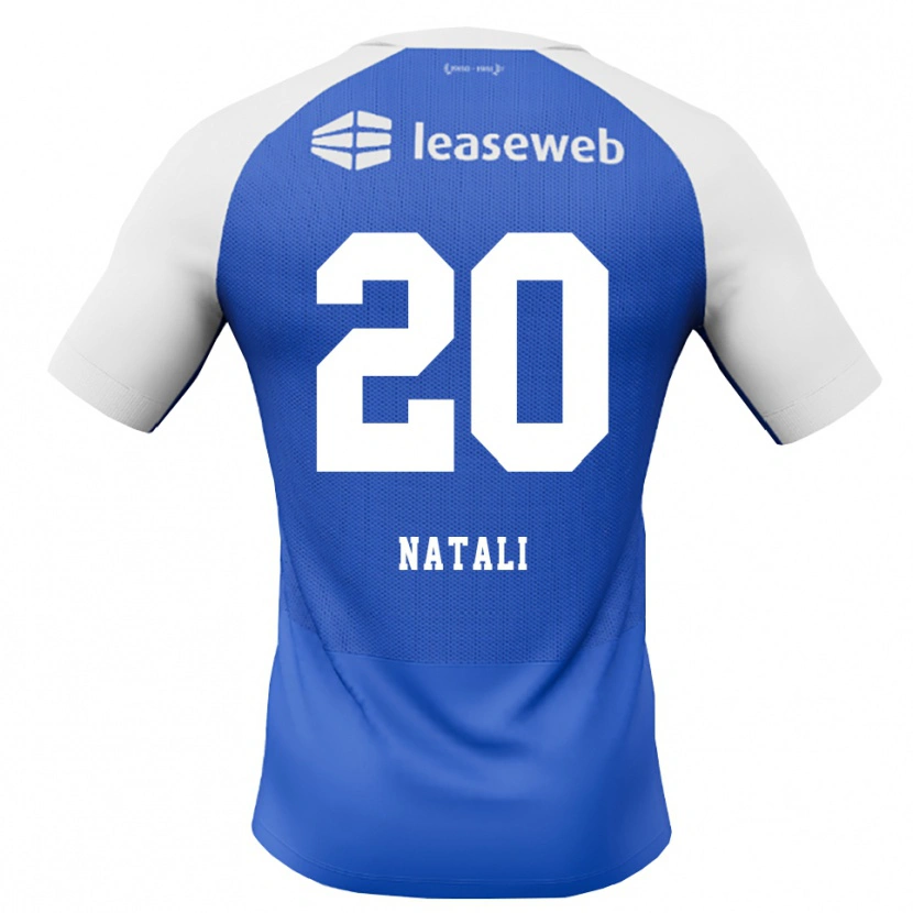 Danxen Femme Maillot Andrea Natali #20 Dodgerblue Rouge Blanc Tenues Extérieur 2026/27 T-Shirt