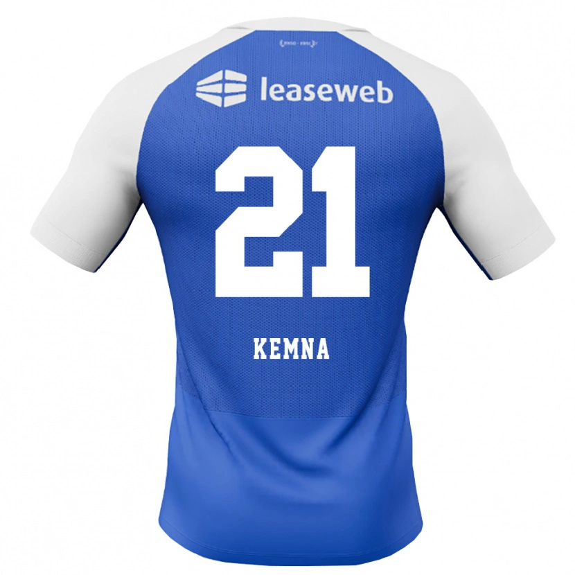 Danxen Femme Maillot Ties Kemna #21 Dodgerblue Rouge Blanc Tenues Extérieur 2026/27 T-Shirt
