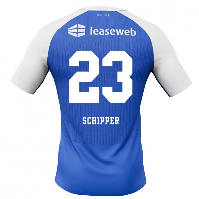 Danxen Femme Maillot Jur Schipper #23 Dodgerblue Rouge Blanc Tenues Extérieur 2026/27 T-Shirt