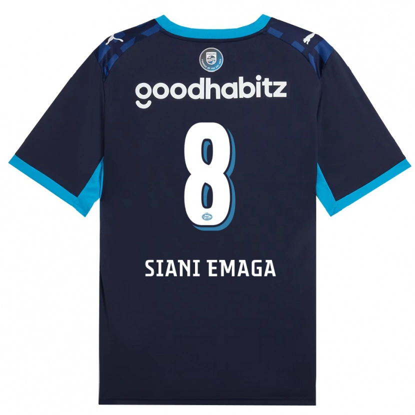 Danxen Femme Maillot Ezechiel Siani Emaga #8 Dodgerblue Royalblue Troisieme 2026/27 T-Shirt