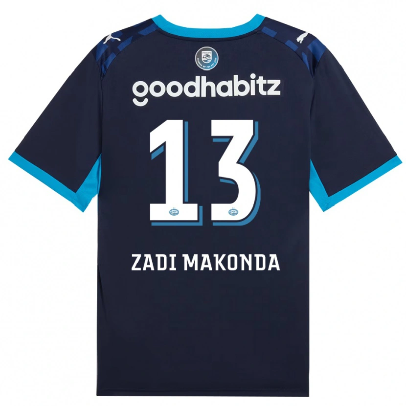 Danxen Femme Maillot David Zadi Makonda #13 Dodgerblue Royalblue Troisieme 2026/27 T-Shirt