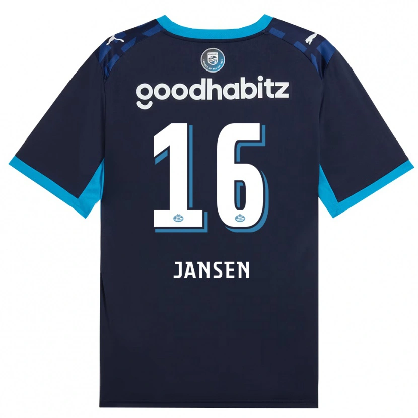 Danxen Femme Maillot Sem Jansen #16 Dodgerblue Royalblue Troisieme 2026/27 T-Shirt