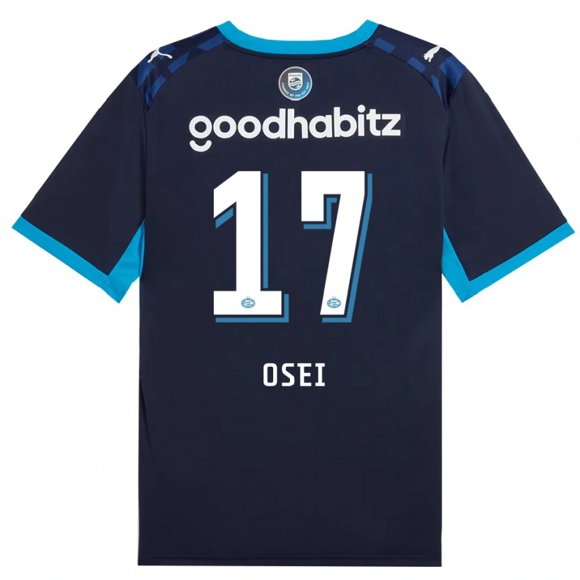 Danxen Femme Maillot Micaiah Osei #17 Dodgerblue Royalblue Troisieme 2026/27 T-Shirt