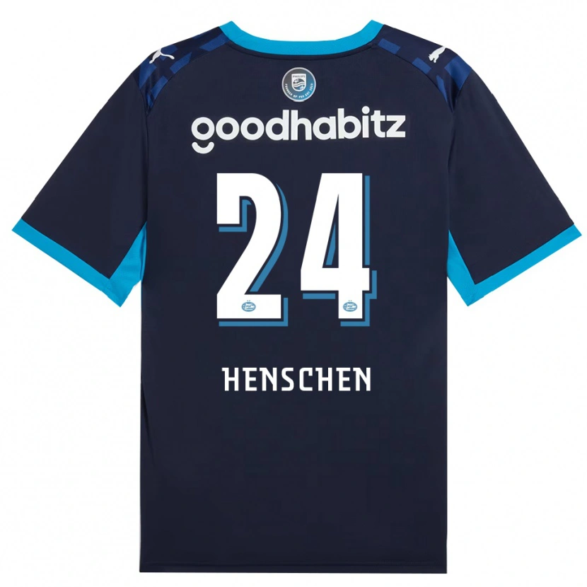 Danxen Femme Maillot Emmeke Henschen #24 Dodgerblue Royalblue Troisieme 2026/27 T-Shirt