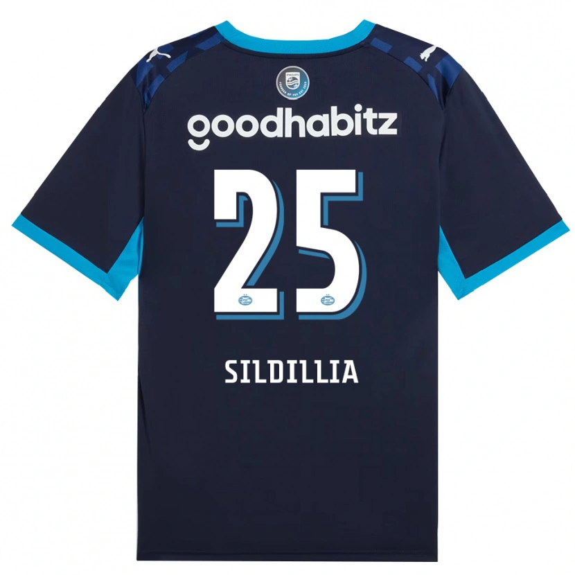 Danxen Femme Maillot Kiliann Sildillia #25 Dodgerblue Royalblue Troisieme 2026/27 T-Shirt