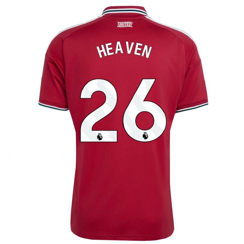 Danxen Enfant Maillot Ayden Heaven #26 Rouge Jaune Blanc Tenues Domicile 2026/27 T-Shirt