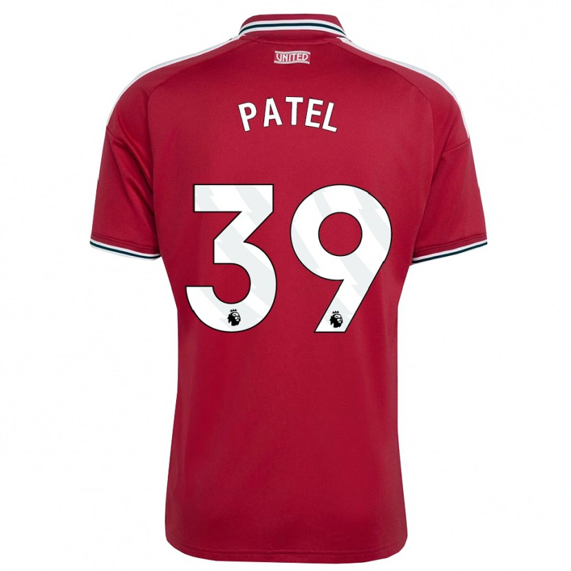 Danxen Enfant Maillot Safia Middleton-Patel #39 Rouge Jaune Blanc Tenues Domicile 2026/27 T-Shirt