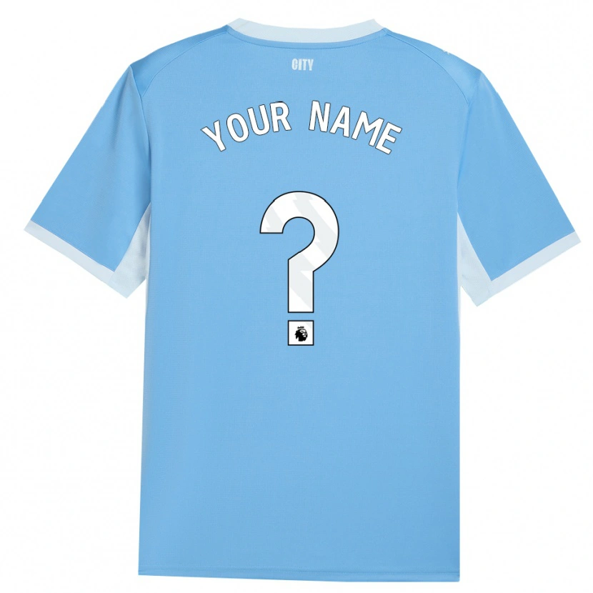Danxen Enfant Maillot Votre Nom #0 Lightskyblue Blanc Tenues Domicile 2026/27 T-Shirt