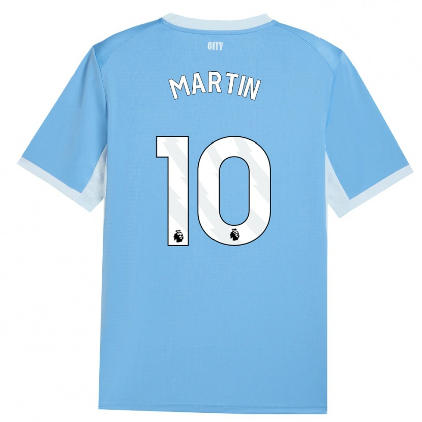 Danxen Enfant Maillot Milo Martin #10 Lightskyblue Blanc Tenues Domicile 2026/27 T-Shirt
