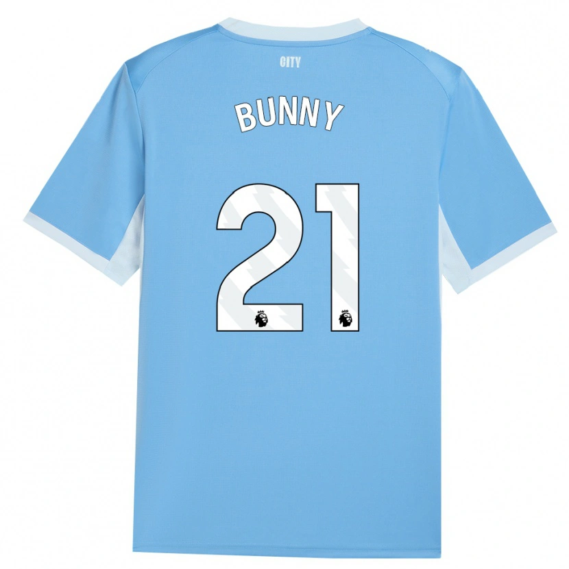 Danxen Enfant Maillot Khadija Shaw #21 Lightskyblue Blanc Tenues Domicile 2026/27 T-Shirt