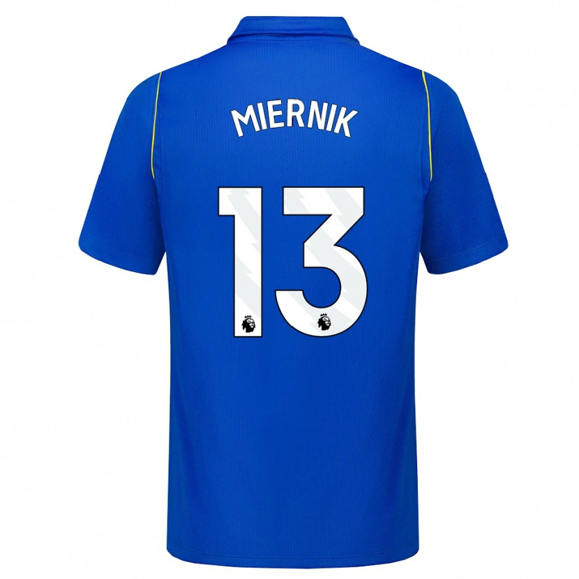 Danxen Enfant Maillot Antoni Miernik #13 Bleu Jaune Tenues Domicile 2026/27 T-Shirt