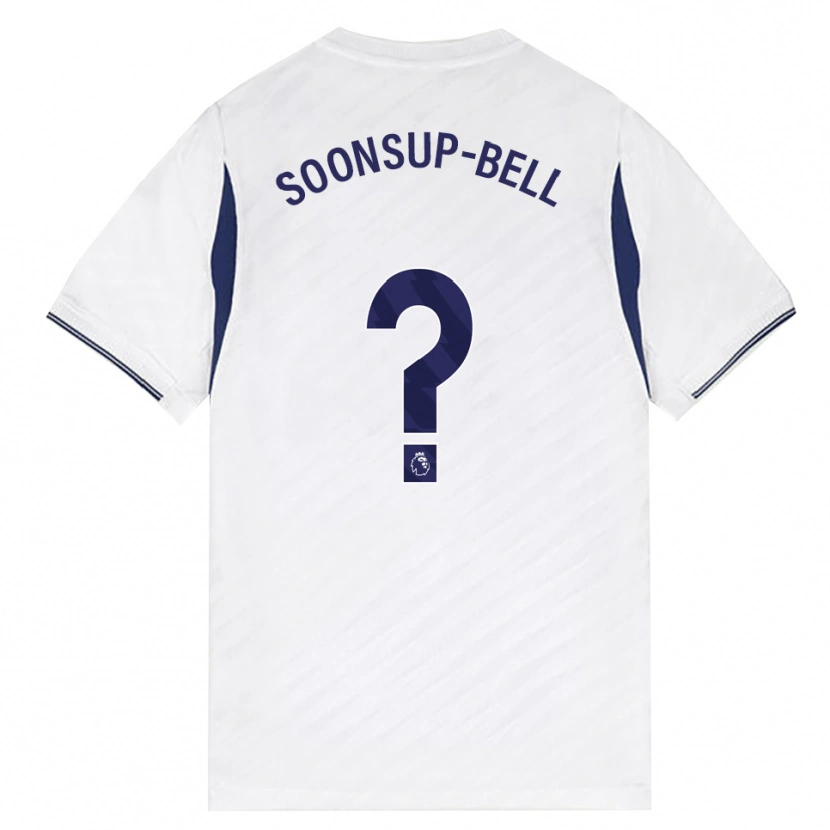 Danxen Enfant Maillot Jude Soonsup-Bell #0 Blanc Rouge Violet Tenues Domicile 2026/27 T-Shirt