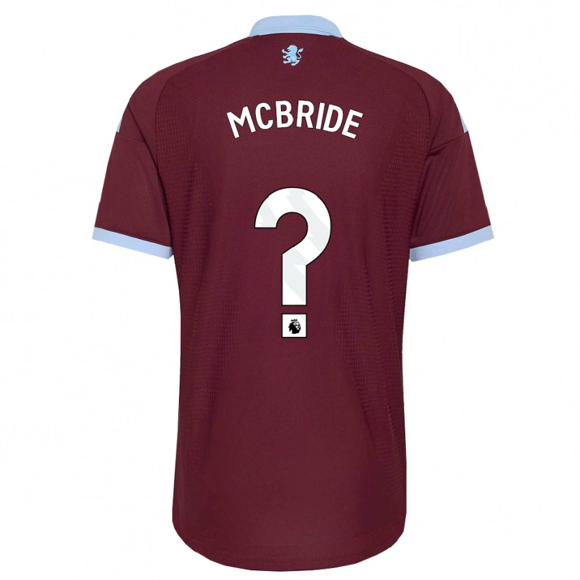 Danxen Enfant Maillot Caolan Mcbride #0 Cornflowerblue Bourgogne Tenues Domicile 2026/27 T-Shirt